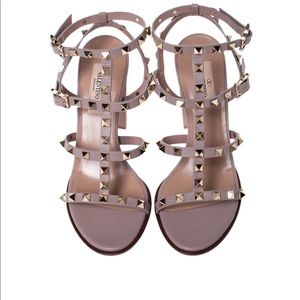 VALENTINO Rockstud Caged Sandals - Authentic
